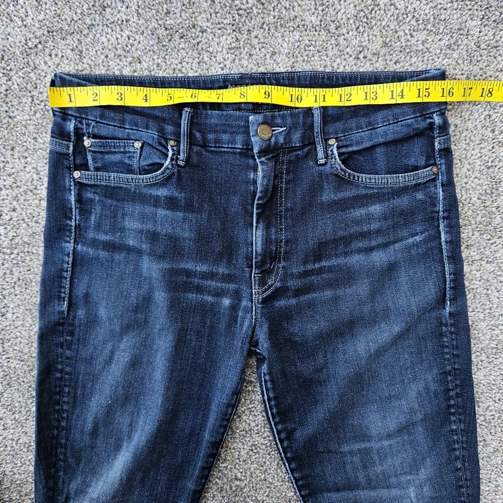 Mother High Waisted Looker Dark Wash Skinny Jeans Stretch Denim Womens Size 31